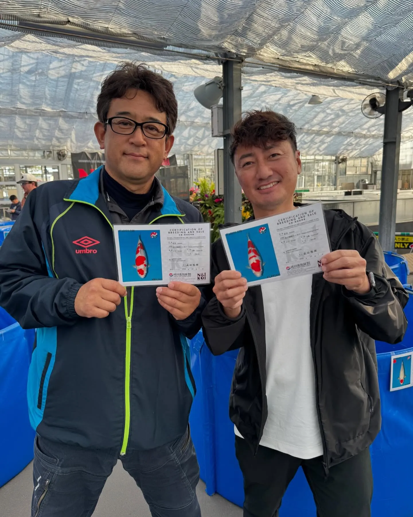 成田R`sコレクションで松江さんのスペシャル鯉をゲットできま...